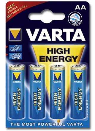 Piles Varta AA LR6 par 4
